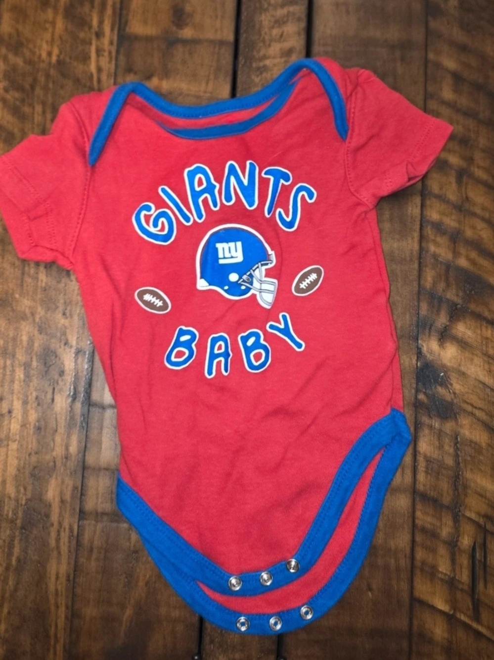 New York Giants baby Onesie